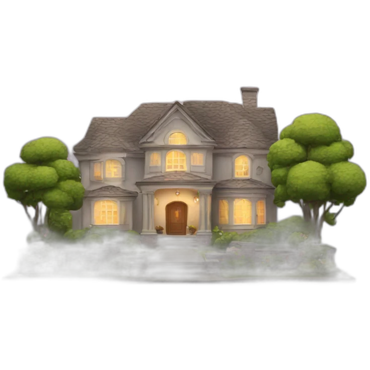 Dream house emoji