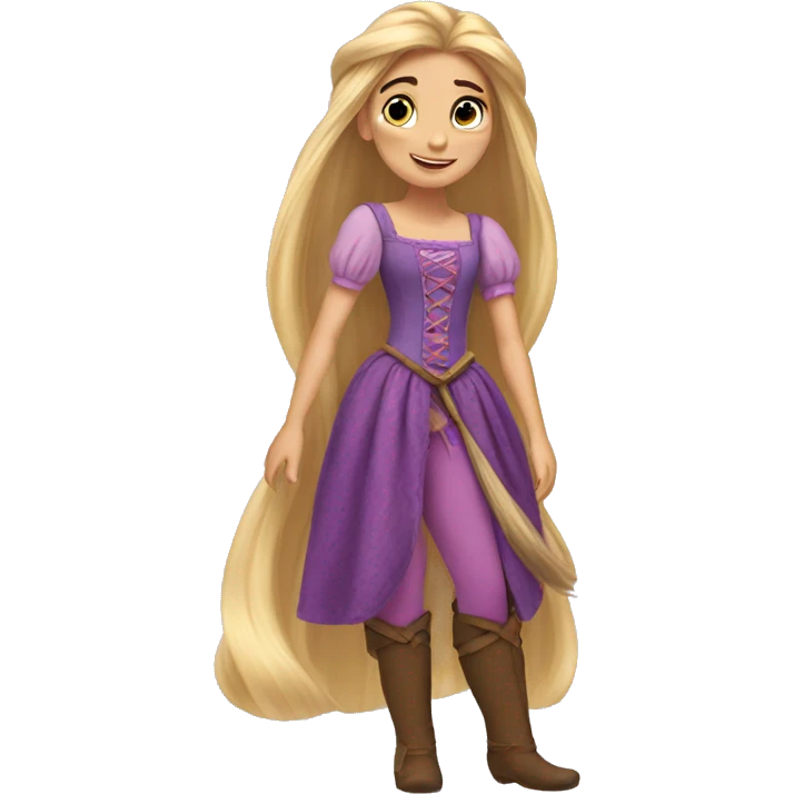 Rapunzel emoji