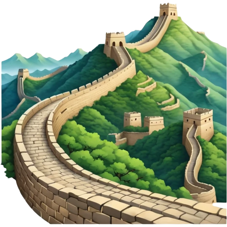 Great wall of China emoji