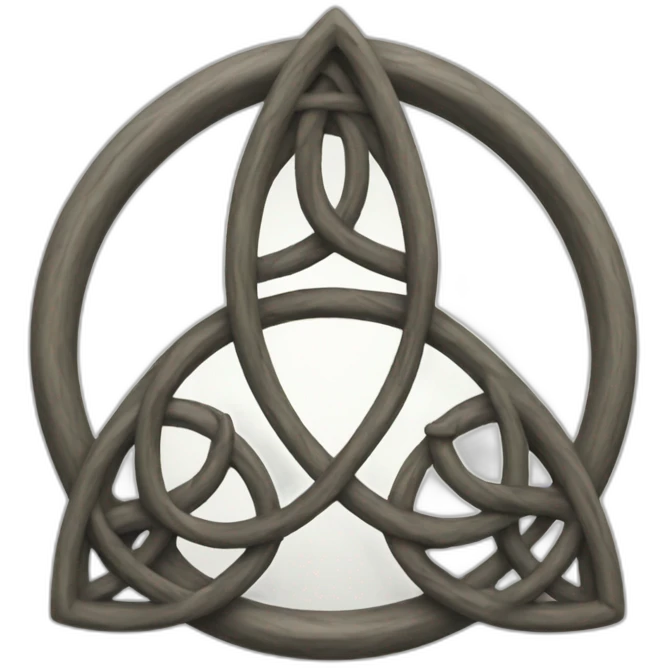 Simple triquetra  emoji