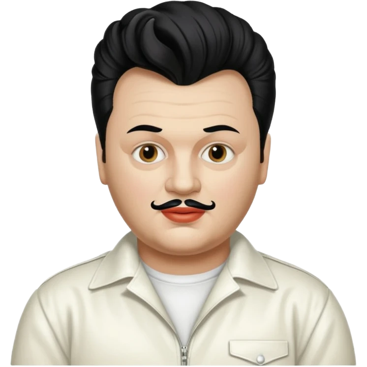 John Wayne Gacy dressed like Elvis emoji