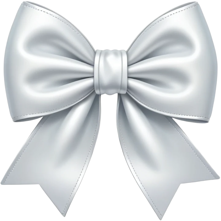 White cute bow emoji