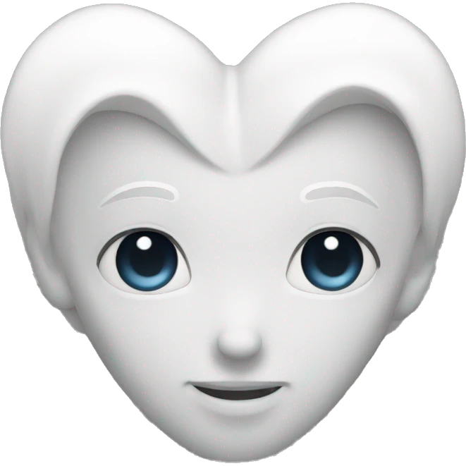 white hearr emoji