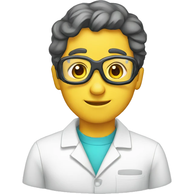 chemist goggles emoji emoji