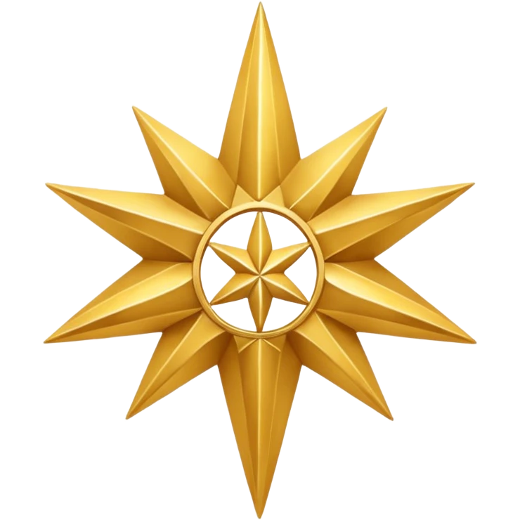 Light & Code Roundtable Bahai no people, just symbols. should have 9 points emoji
