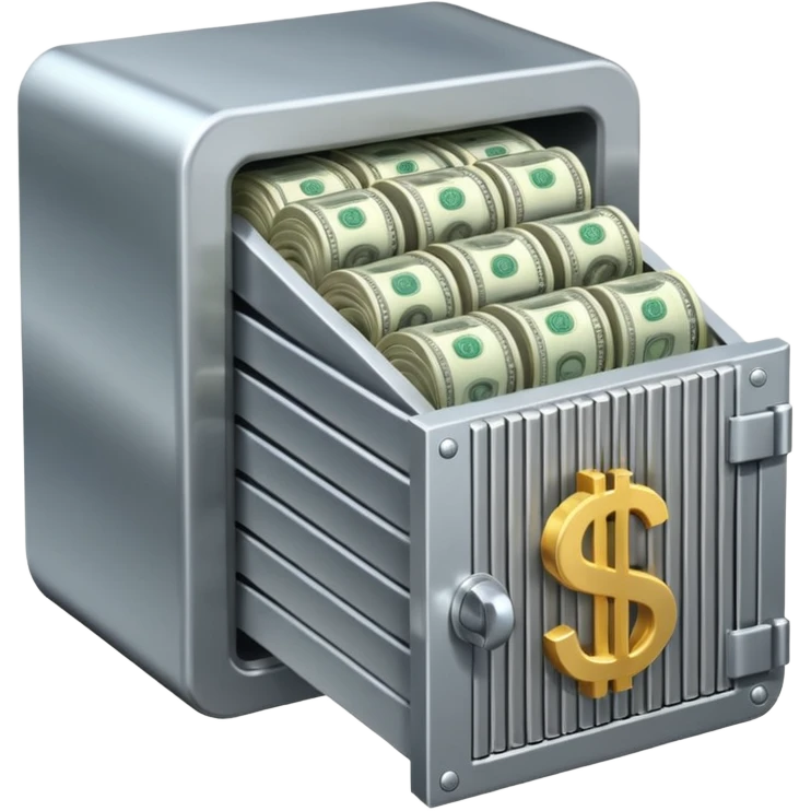 open filed money vault emoji