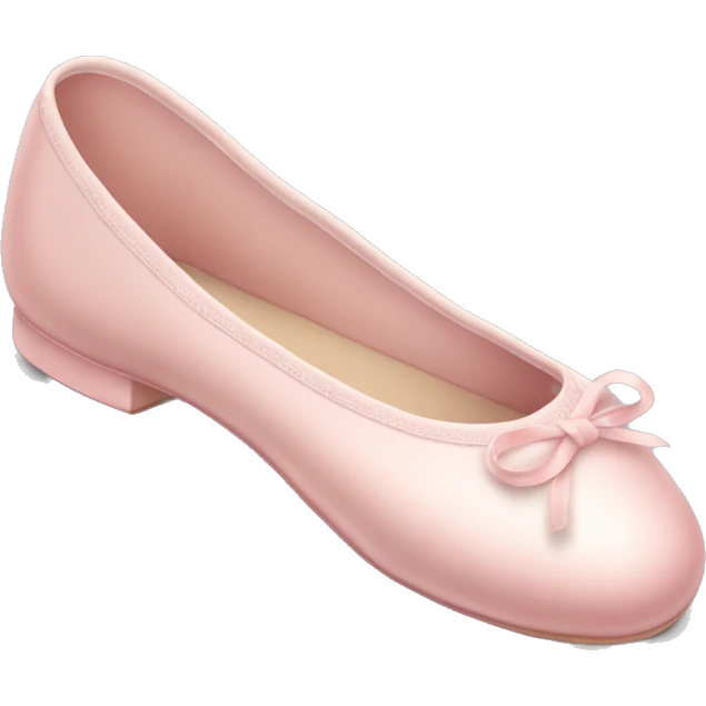 Pale pink ballet shoes emoji