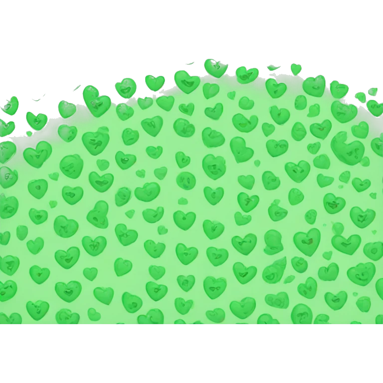 Heart green emoji
