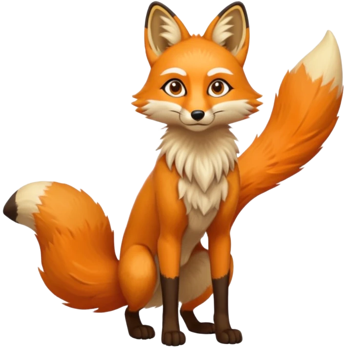 Eqypt fox (full body) emoji