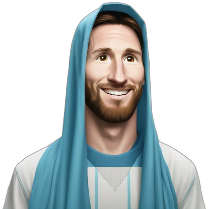 Messi dans la mosquée emoji
