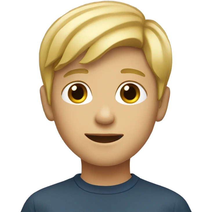 Blonde Boy emoji
