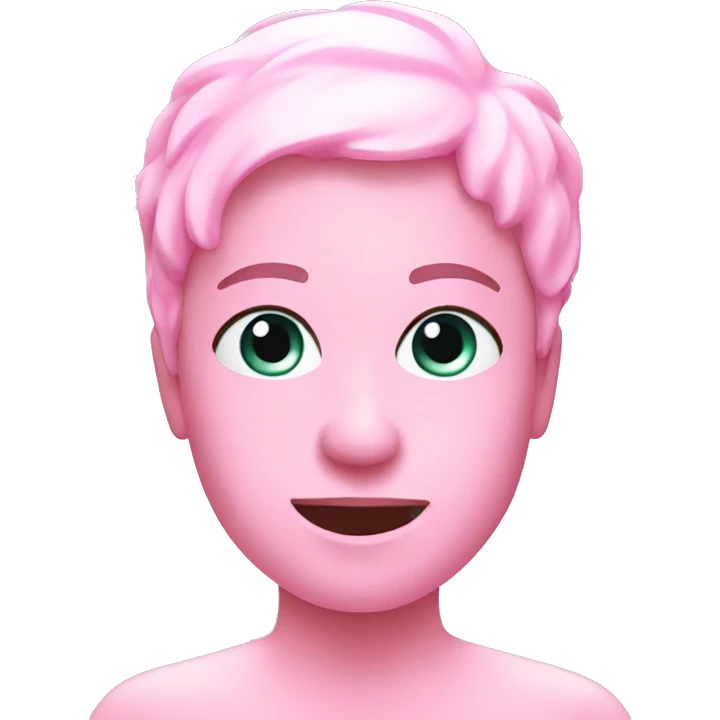 pink face wash emoji