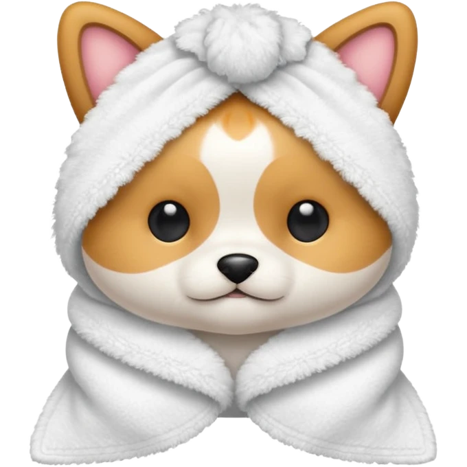 towel for pet emoji