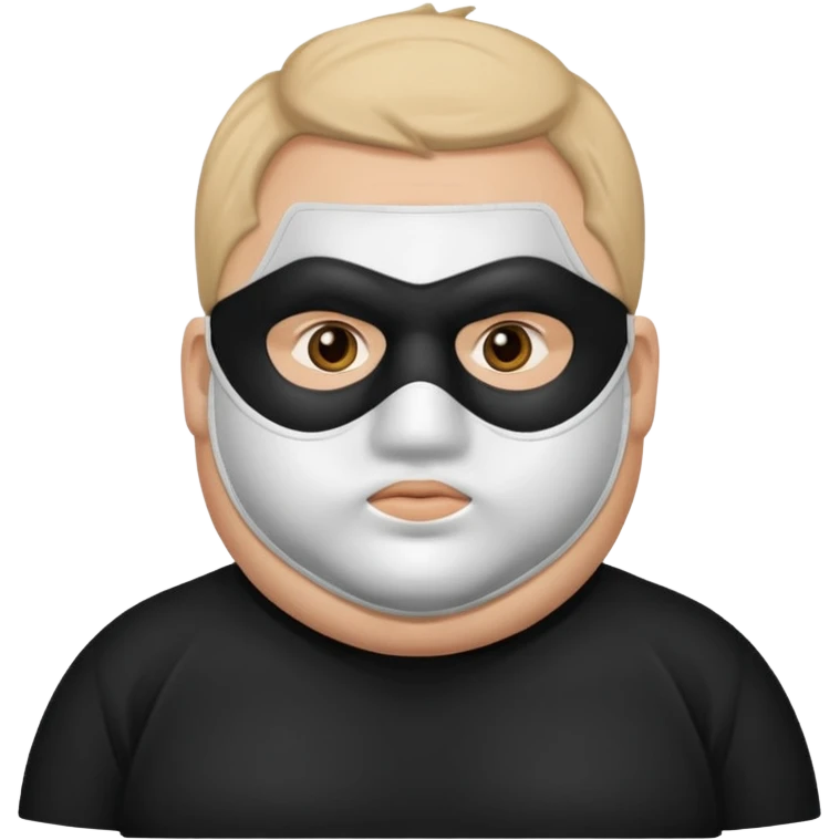 thief very fat man emoji