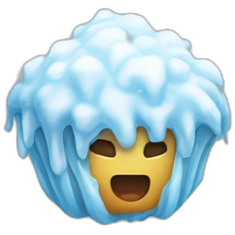 Bombastic side ice emoji