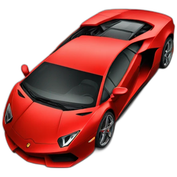 Red lamborgini emoji