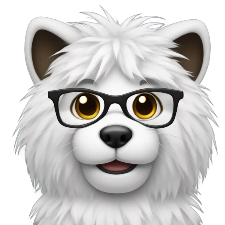 Furry with glasses emoji