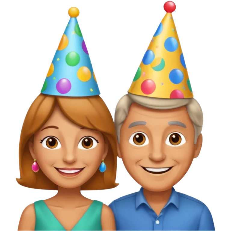 Maak een beeld voor een 50 jarig jubileum  voor "Roos en Patrick" emoji