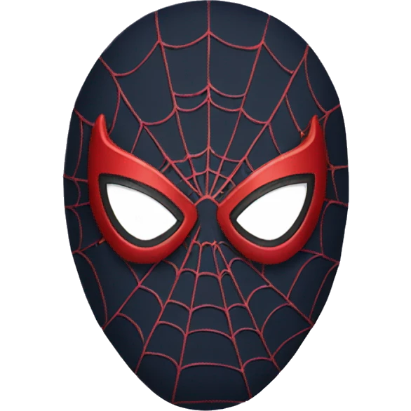 Spiderman mask  emoji