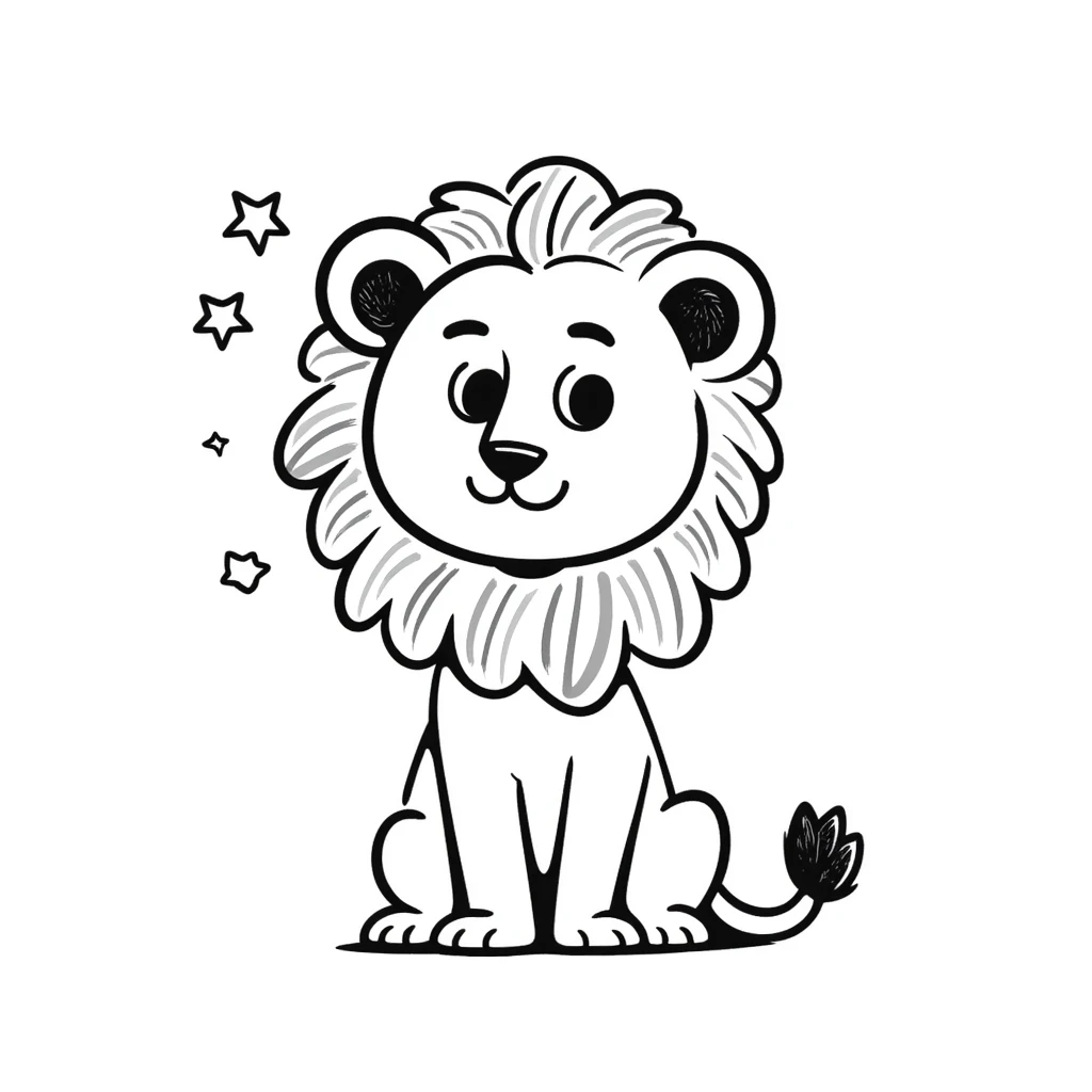 lion with stars emoji