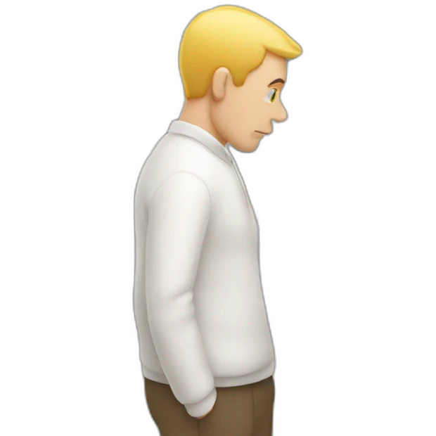 white man watchin price list  emoji