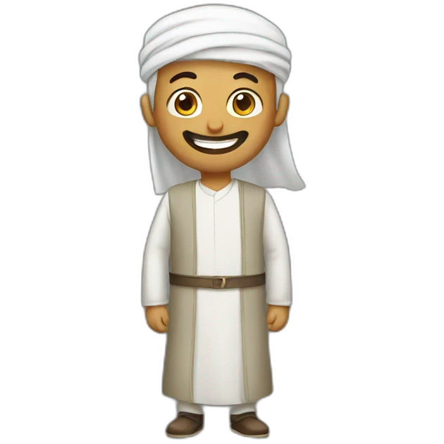 happy muslim emoji
