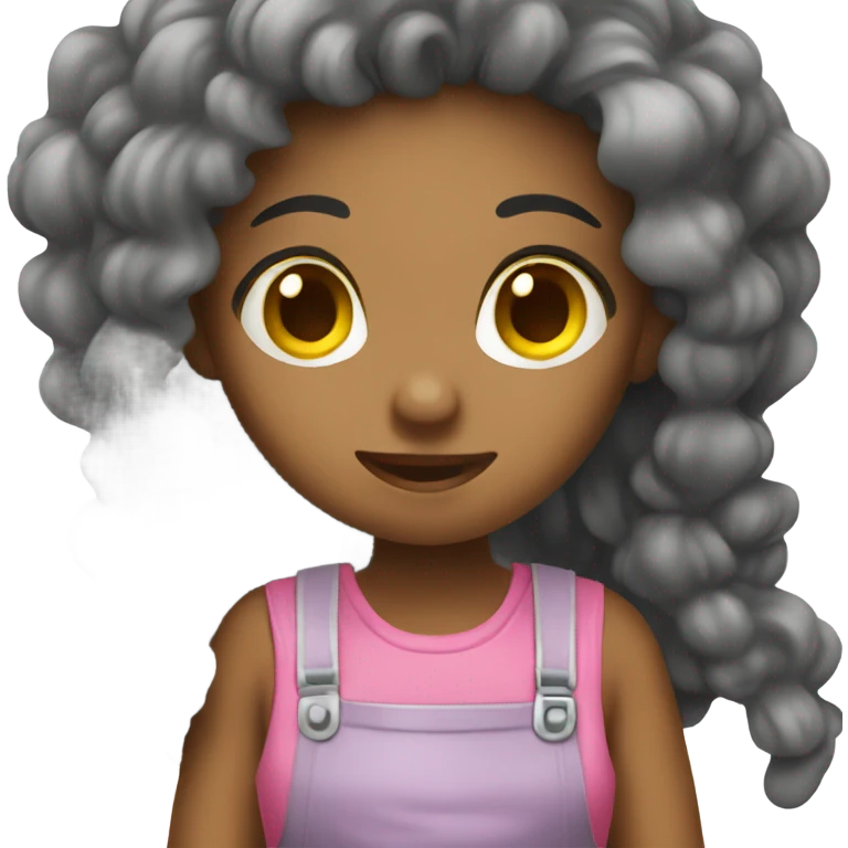 Girl cleaning emoji