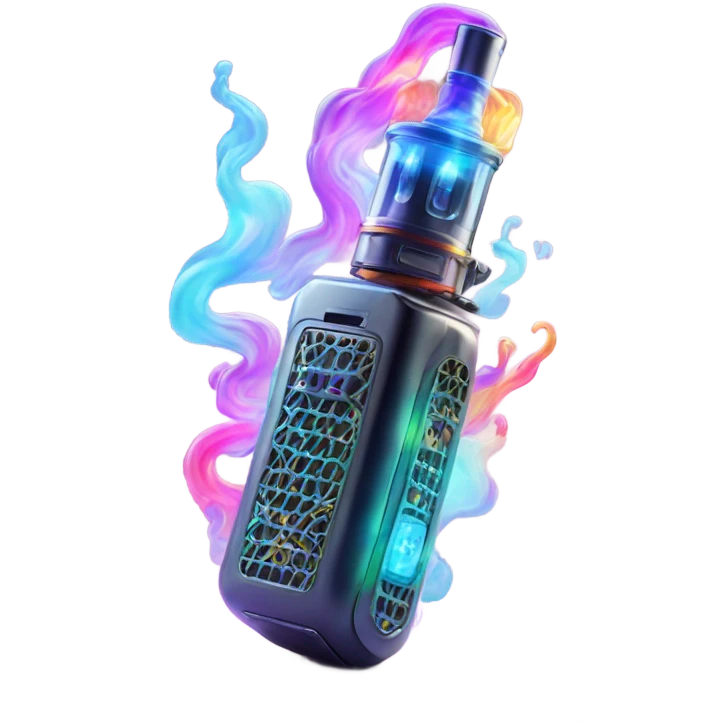 glowing vape emoji