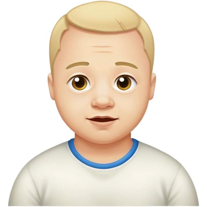 Guy with down syndrome  emoji