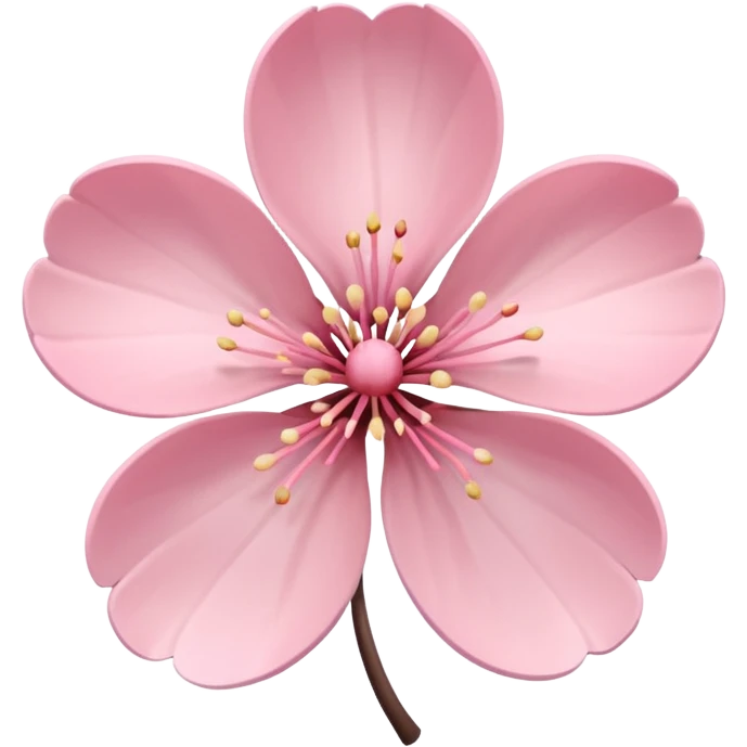 pastel sakura blossom emoji