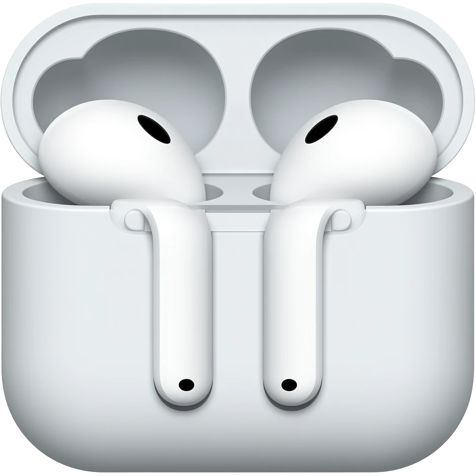 Headphone case emoji