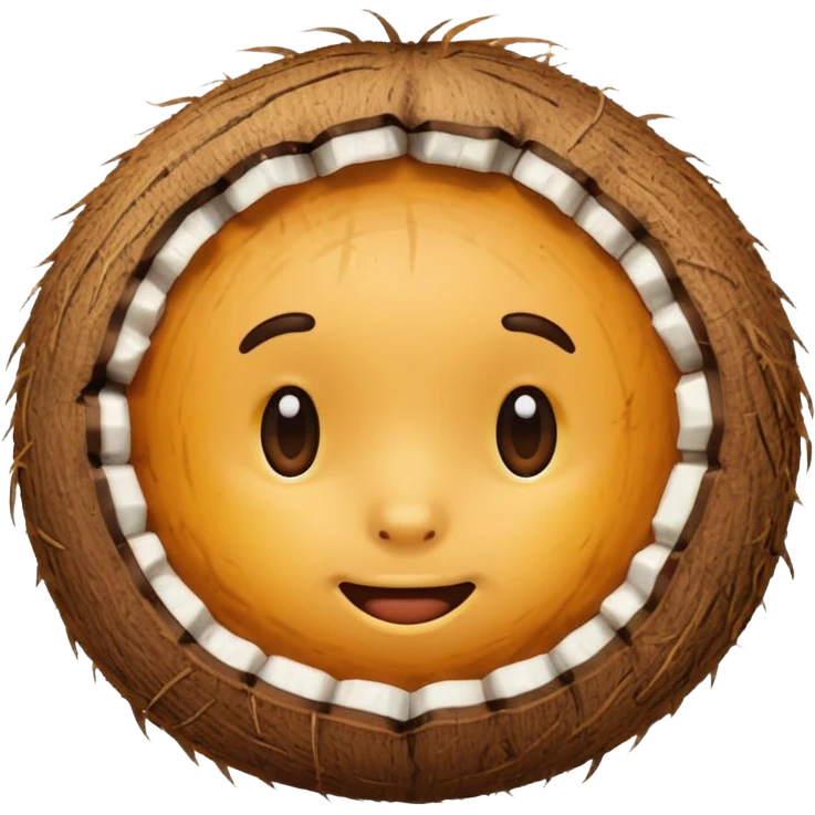 Coconut emoji