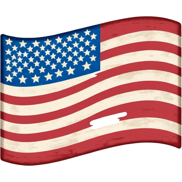 upside down American flag emoji
