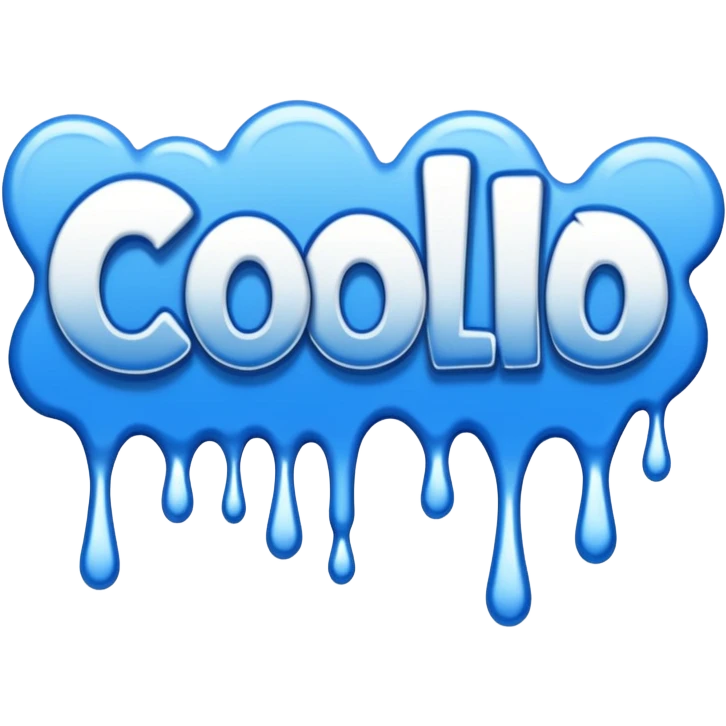 the word COLD in graffiti emoji