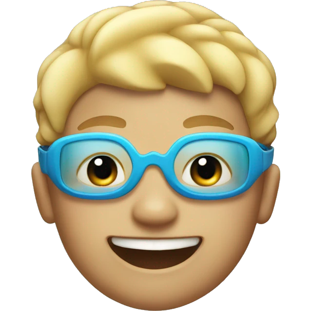 Boy shark swimmer emoji