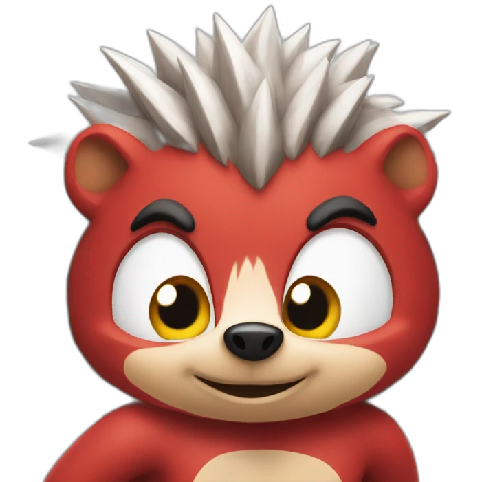 knuckles the hedgehog emoji