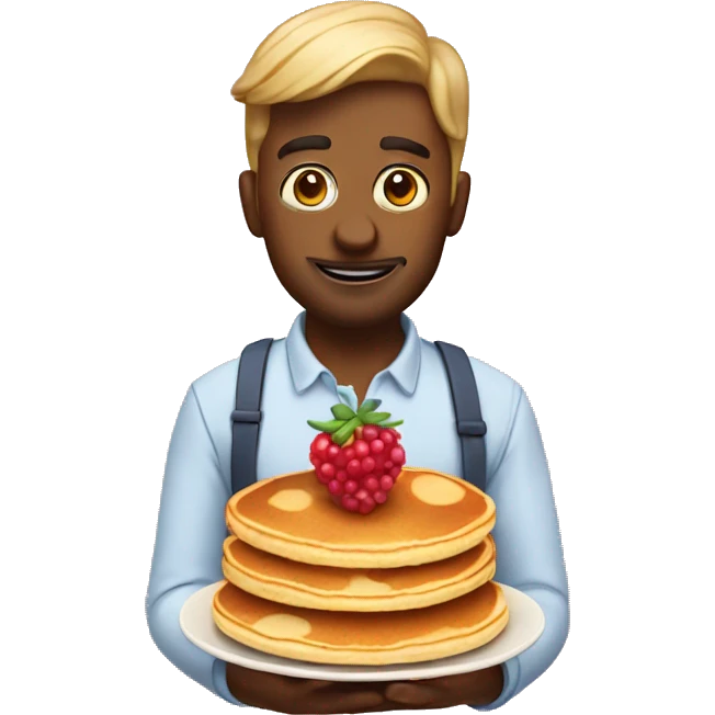 pancakes berry emoji