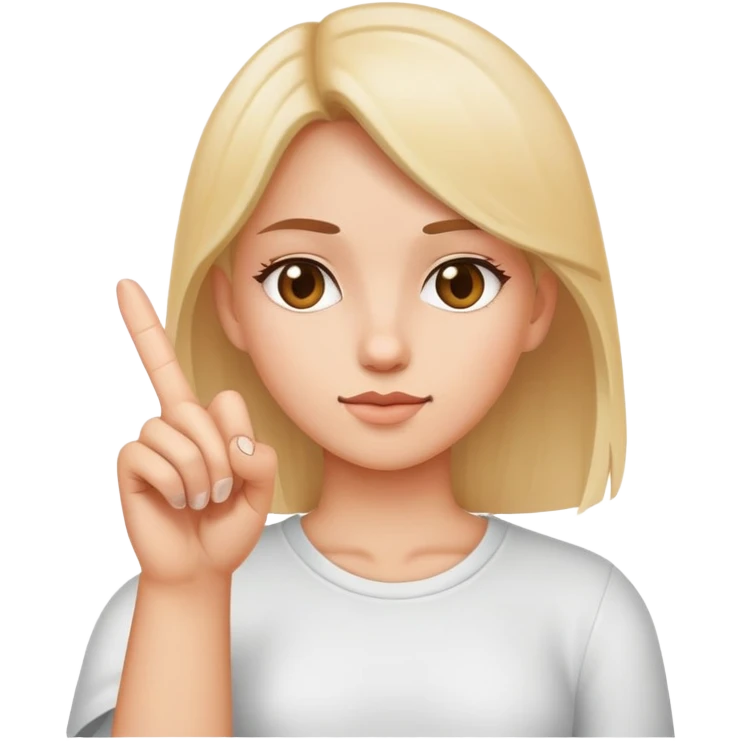 Emoji girl person with middle finger up  emoji
