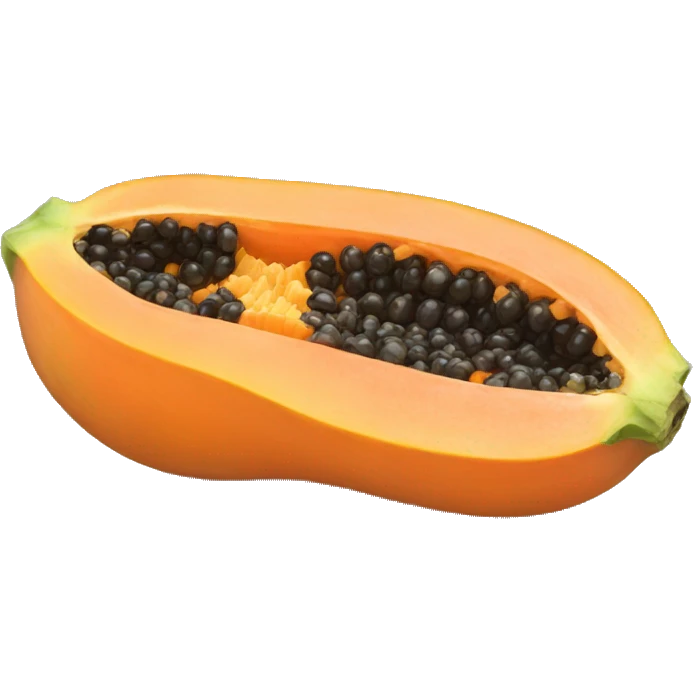 Papaya emoji