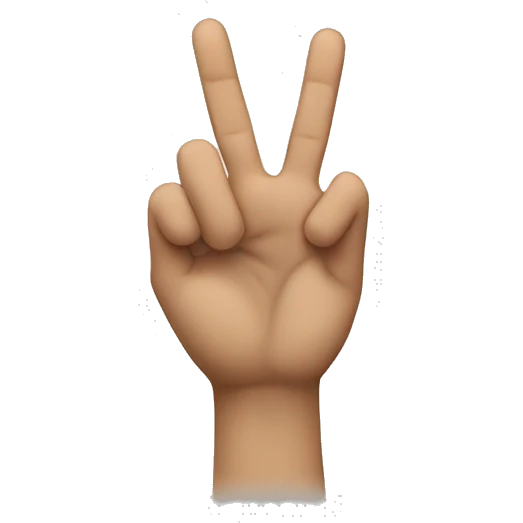 two hands point closed index fingers upwards emoji