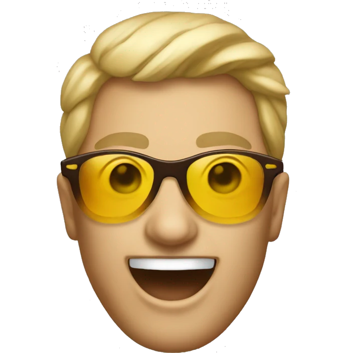 fantestic energetic sunglases emoji emoji