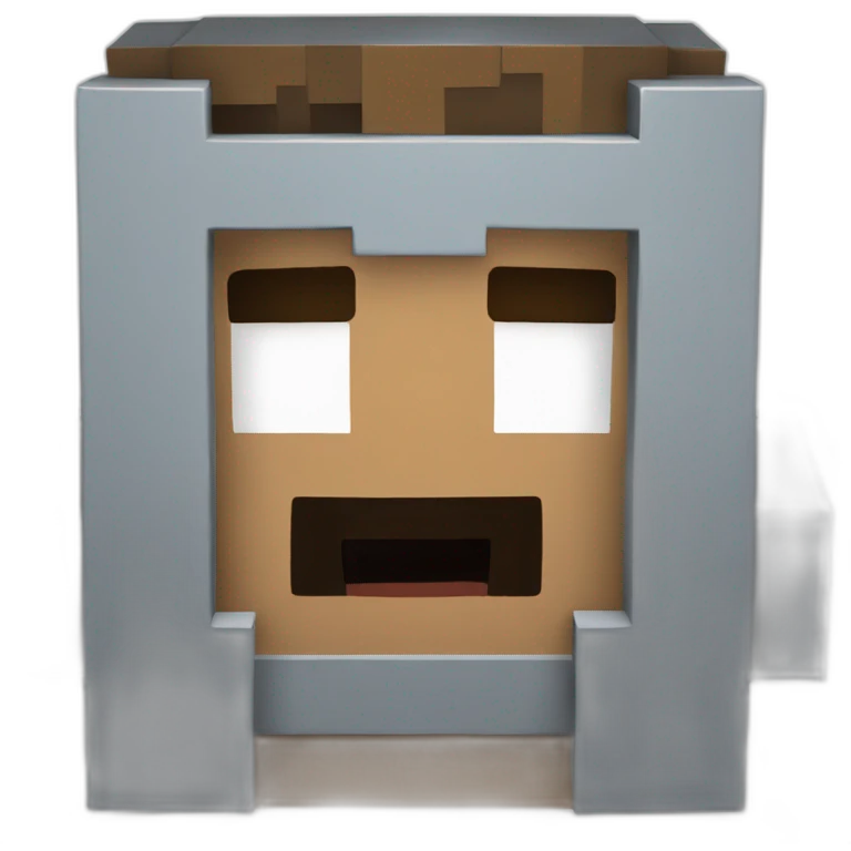 bloque de minecraft emoji
