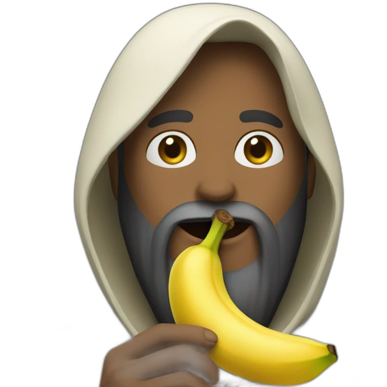 oosama biin ladeen eating banana emoji