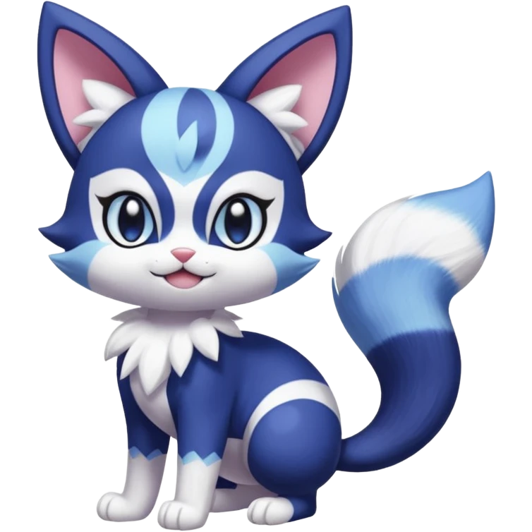  Fey Toony Meowstic-Skitty-Delcatty-Sprigatito-Purrloin-fusion-hybrid emoji