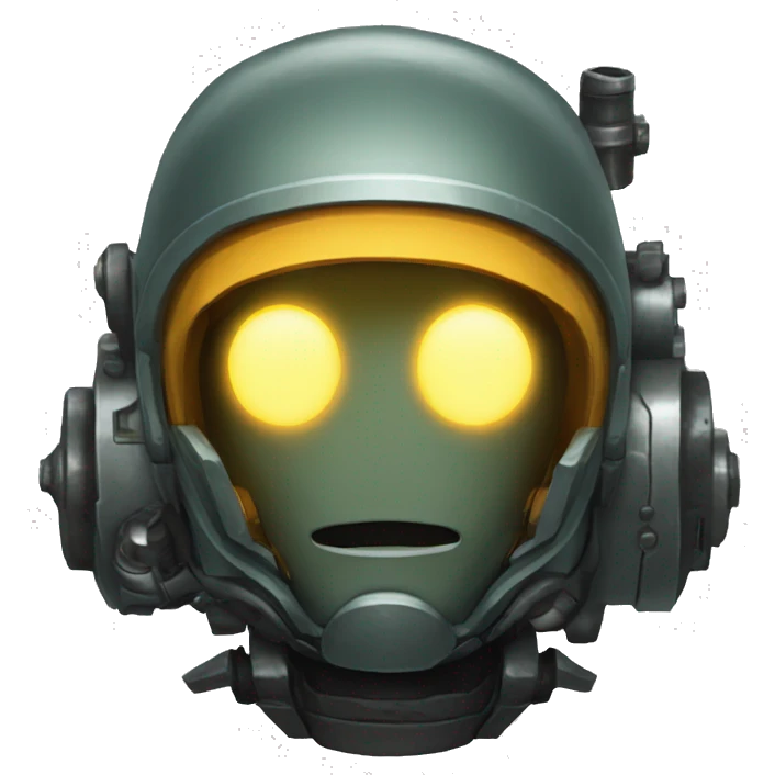 automaton in helldiver suit emoji