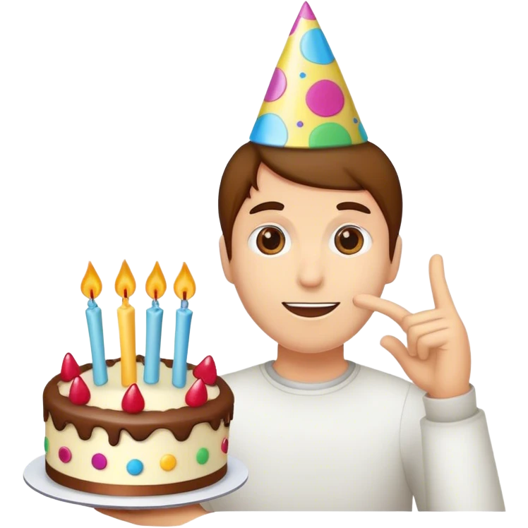 Happy birthday to you  emoji