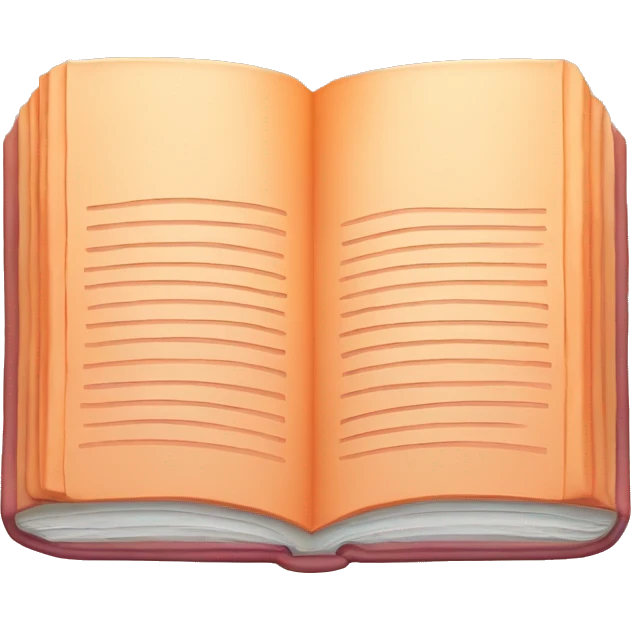 pastel orange book  emoji