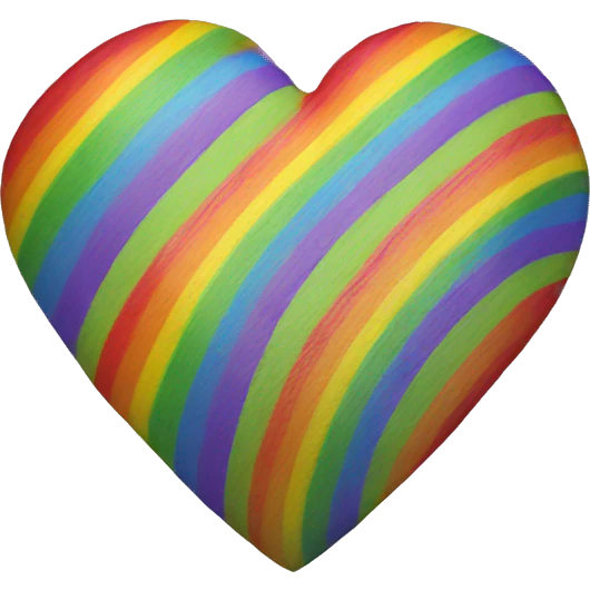 rainbow heart emoji