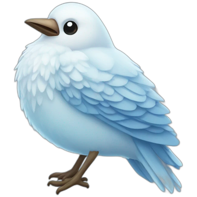 Ice bird emoji