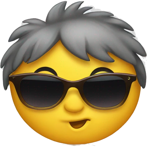 chick with sunglasses emoji